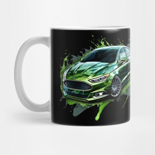 Green Ford Fusion Mug